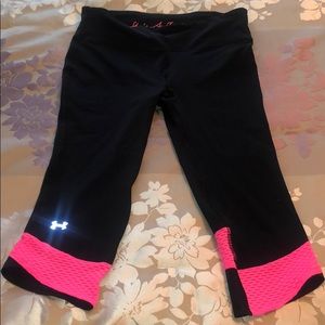 UA Breast Cancer Awareness Workout Leggings NWOT